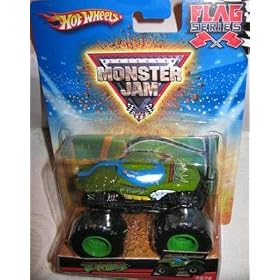 Hot Wheels Monster Jam Teenage Mutant Ninja Turtles Flag Series # 43/75, 1:64 Scale (Small Truck)