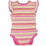striped knit bodysuit