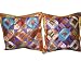 Pillow Cases 2 Deep Violet Blue Sari Toss Pillow Cushion Covers 16"