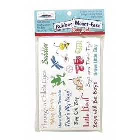 MOUNTEASE STAMP SET BOY OH BOY by Alvin