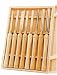 PSI Woodworking LCHSS8 8 Piece HSS Wood Lathe Chisel Set