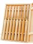 PSI Woodworking LCHSS8 HSS Wood Lathe Chisel Set, 8-Piece