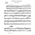 Buy Bach C.P.E. Sonata in E flat Major: Instantly download and print sheet music by C.P.E. Bach