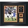 Thomas Jones Chicago Bears Framed 8x10 Photograph with Game Used 2005 Football