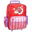 Stephen Joseph Girls 2 6x Rolling Luggage Ladybug One Size