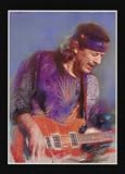 Carlos Santana (Playing Guitar) Music Poster Print - 11