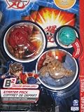Bakugan Bakupearl Series Starter Pack Red Limulus Tan Storm Skyress Green Mystery Ball