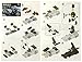 Oliasports Kids Super Heroes Action Mini Figure with Vehicle (Lot of 16)