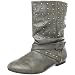Miss Me Women's Monet-3 Ankle Boot,Grey,10 M US