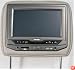Power Acoustik HDVD-93BG Single 9-Inch Replacement Headrest with DVD and Video Monitor (Beige)