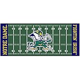 FANMATS NCAA Notre Dame Fighting Irish Nylon Face Football Field Runner