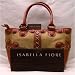Isabella Fiore Cute Button Gaby Tote Handbag / Purse