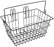 Pyramid Lift Off Bicycle Basket, 14.5 x 8.5 x 7 (Black)