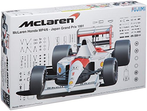 1/20 Mclaren Honda MP4/6 Japan Grand Prix 1991 Skelton Body