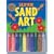 Super Sand Art [With 10 Sand and Glitter Vials, 10 Color Templates] (Activity Books)