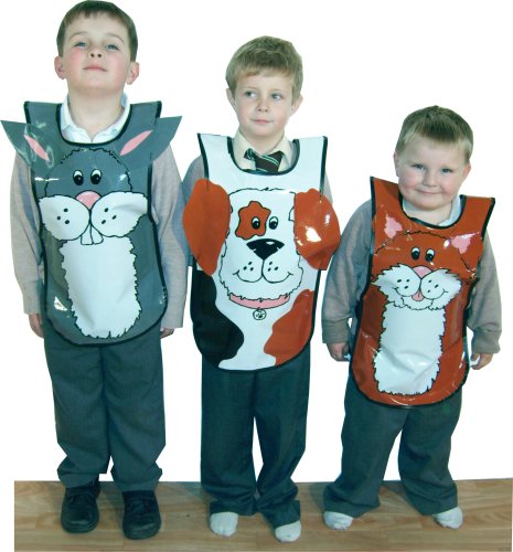 Childrens Toyshop  Toys : 3 PET ANIMAL TABARDS - perfect for dress-up, those messy games or even meal times!