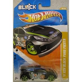 Hot Wheels 2011 '11 Ken Block Ford Fiesta #40 BLACK New Models