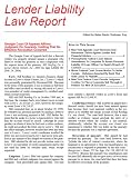 Lender Liability Law Report