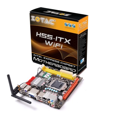 ZOTAC LGA 1156 Mini ITX Intel Motherboard H55ITX-A-E