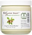 Shea Butter - 16 oz. - Organic - Unrefined - In HDPE Jar