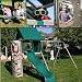 Lifetime Earth Tone Play Center Bundle Includes Kid's Picnic Table & Toddler Bucket Swing Heavy-Duty, Commercial Grade Playset Durable and Stain Resistant Folding Picnic Table_s-1