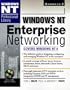 Windows Nt Enterprise Networking (Windows Nt Professional Library)