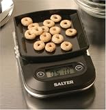 Ultra-Fine Small Digital Kitchen Scale, Black