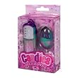 Candies 2 Inch Multi-Speed Waterproof Vibrating Egg Massager With Remote - Hot Pink