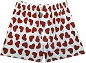 Red All-Over Hearts on White Big and Tall boxer shorts for men