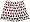 Red All-Over Hearts on White Big and Tall boxer shorts for men - 6X