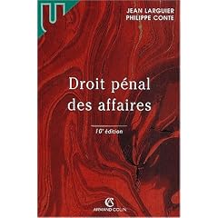 Droit p�nal des affaires (10�me �dition)