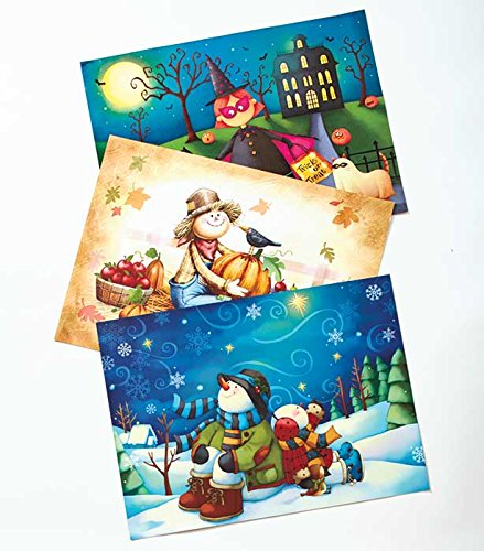 Holiday Dishwasher Magnets(Set of 3 Magnets)