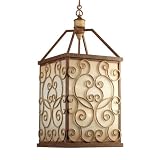 Progress Lighting P3868-122 Twelve-Light Foyer with Vintage Parchment