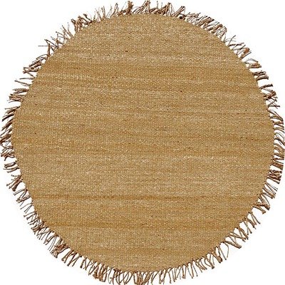 Acura Rugs Jute Natural Rug Round 8'