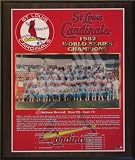1982 St. Louis Cardinals Major League Baseball World Series Championship 11x13 Plaque