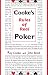 Books : Cooke's Rules of Real Poker