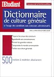 Revue L'Etudiant  / Dictionnaire de culture générale à l'usage des candidats aux concours administratifs