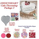 Heart Cakes - Do-It-Yourself Decorating Pkg. 3 SAVE $2.25