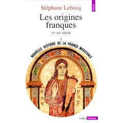 Nouvelle histoire de la France m�di�vale. Les origines franques Ve - IXe si�cle