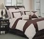 16 Pc Regina King Comforter Bed in a Bag, Includes Two 200 Thread Count Egyptian Cotton Sheet Set
