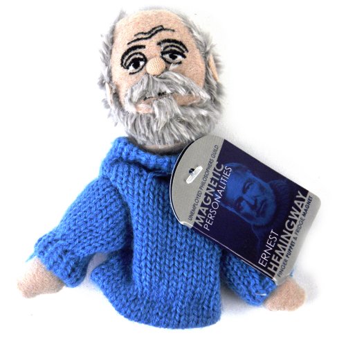 Ernest Hemingway Finger Puppet