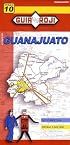 Guanajuato State Map by Guia Roji