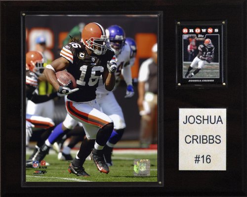 NFL Joshua Cribbs Cleveland Browns Player Plaque