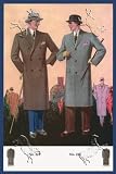 Art Poster, Double-Breasted Overcoat - 18.75 x 27.5