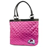 NHL Colorado Avalanche Pink Quilted Tote