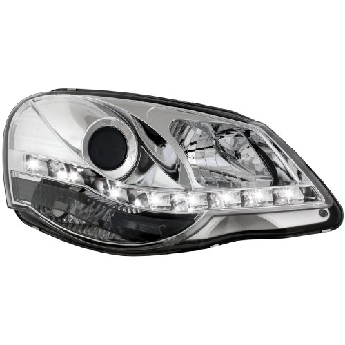 Dectane SWV23GX DAYLINE Scheinwerfer VW Polo 9N3 05-09 TFL-Optik chrome Preisvergleich