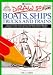 Boats, Ships Trucks and Trains (Draw 50) (Spanish Edition)