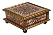 Painted glass box, 'Colonial Crimson'