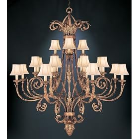 Fine Art Lamps European Crossroads 140140 Large 20 Light 800w (67H x 61W) Chandelier in... by Fine Art Lamps