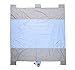 Sand Escape Compact Outdoor Beach Blanket / Picnic Blanket- 7' X 9' 20% Bigger Than Other Blankets. Made From Strong Parachute Nylon. Built In Sand Anchors & Valuables Pocket (Serenity)